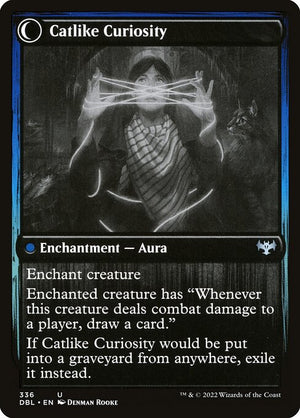 Mischievous Catgeist // Catlike Curiosity (336) [Innistrad: Double Feature] Reverse