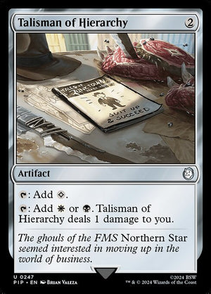 Talisman of Hierarchy (247) [Fallout]