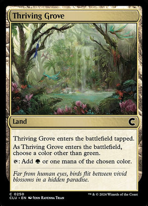 Thriving Grove (250) [Ravnica: Clue Edition]