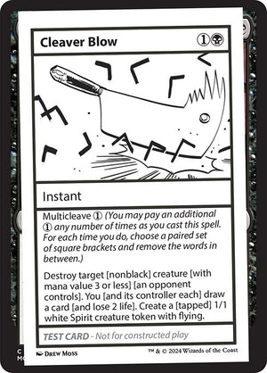 Cleaver Blow (999-CLB) [Mystery Booster 2]