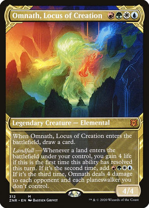 Omnath, Locus of Creation (312) [Zendikar Rising] [Showcase]