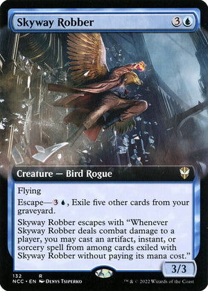 Skyway Robber (132) [New Capenna Commander] [Extended Art]