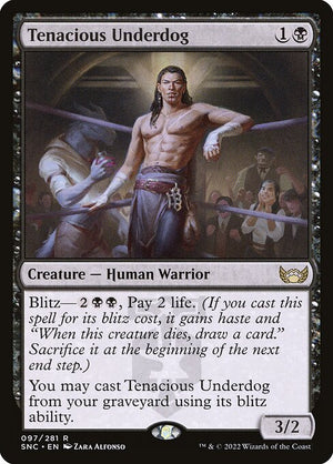 Tenacious Underdog (97) [Streets of New Capenna]