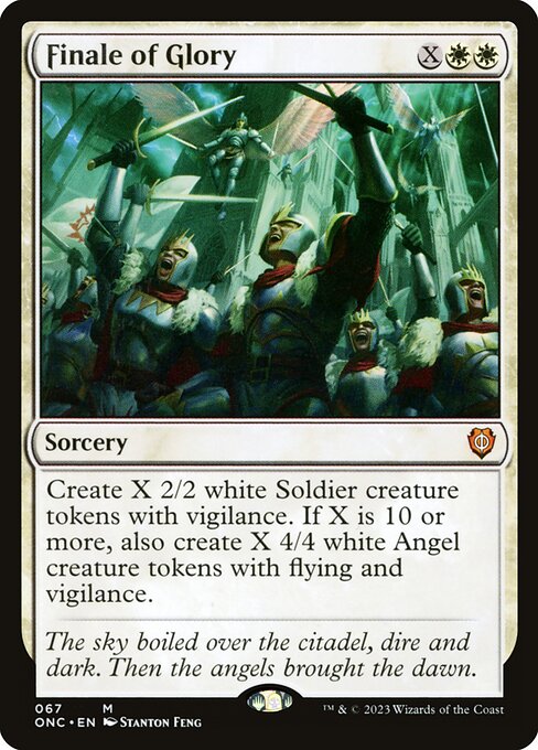 Finale of Glory (67) [Phyrexia: All Will Be One Commander]