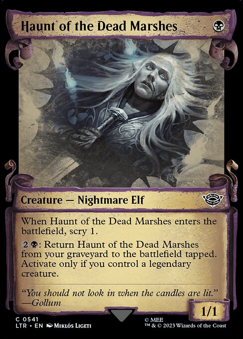 Haunt of the Dead Marshes (541) [The Lord of the Rings: Tales of Middle-earth] [Showcase]
