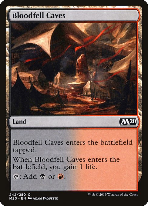 Bloodfell Caves (242) [Core Set 2020]