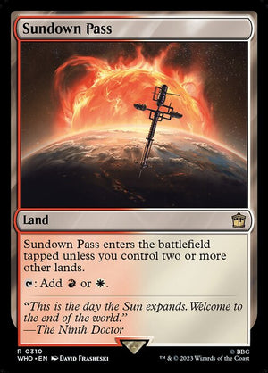 Sundown Pass (310) [Doctor Who]