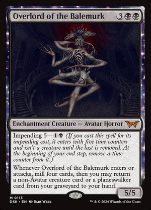 Overlord of the Balemurk (113) [Duskmourn: House of Horror]