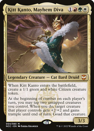 Kitt Kanto, Mayhem Diva (4) [New Capenna Commander]