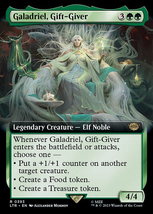 Galadriel, Gift-Giver (393) [The Lord of the Rings: Tales of Middle-earth] [Extended Art]