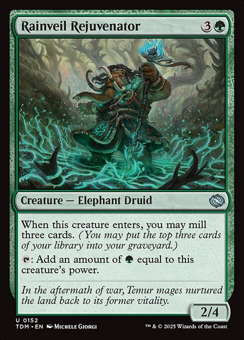 Rainveil Rejuvenator (152) [Tarkir: Dragonstorm]