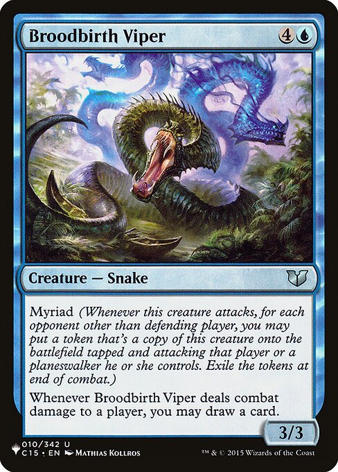 Broodbirth Viper (C15-10) [The List]