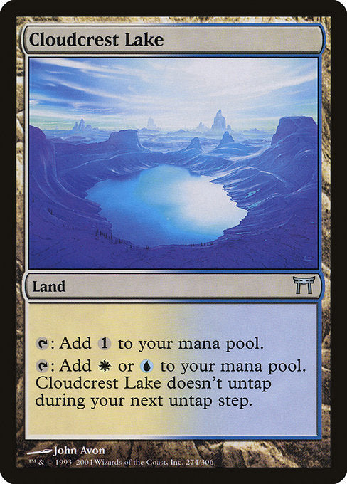 Cloudcrest Lake (274) [Champions of Kamigawa]
