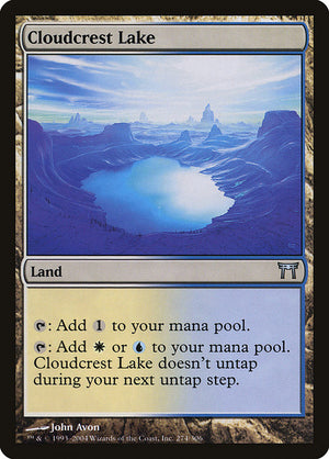 Cloudcrest Lake (274) [Champions of Kamigawa]