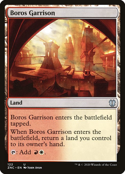 Boros Garrison (122) [Zendikar Rising Commander]