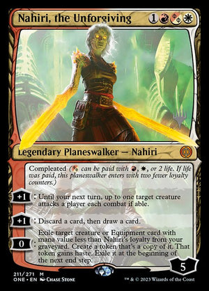 Nahiri, the Unforgiving (211p) [Phyrexia: All Will Be One Promos]