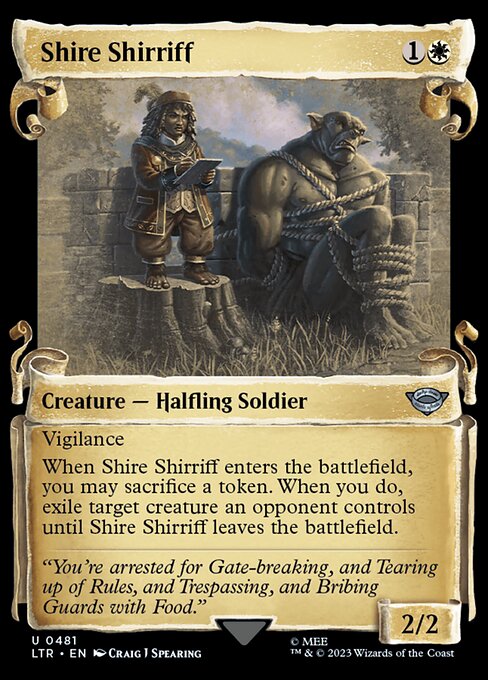 Shire Shirriff (481) [The Lord of the Rings: Tales of Middle-earth] [Showcase]