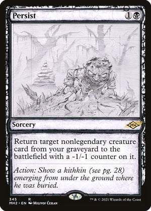 Persist (345) [Modern Horizons 2] [Showcase]