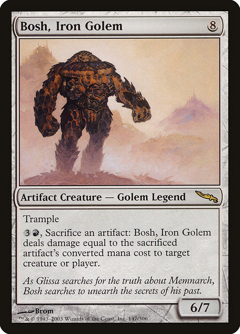 Bosh, Iron Golem (147) [Mirrodin]