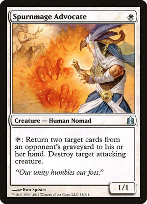 Spurnmage Advocate (33) [Commander 2011]