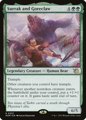 Surrak and Goreclaw (337) [March of the Machine]