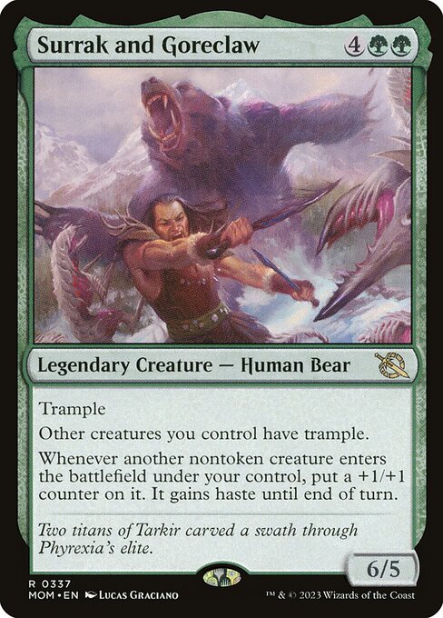 Surrak and Goreclaw (337) [March of the Machine]