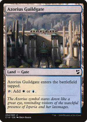 Azorius Guildgate (234) [Commander 2018]