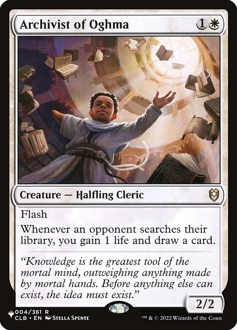Archivist of Oghma (CLB-4) [The List]
