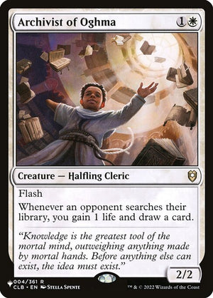 Archivist of Oghma (CLB-4) [The List]