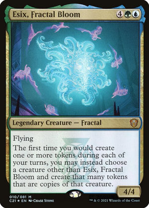 Esix, Fractal Bloom (10) [Commander 2021]