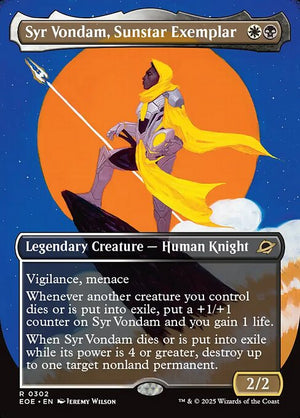 Syr Vondam, Sunstar Exemplar (302) [Edge of Eternities]