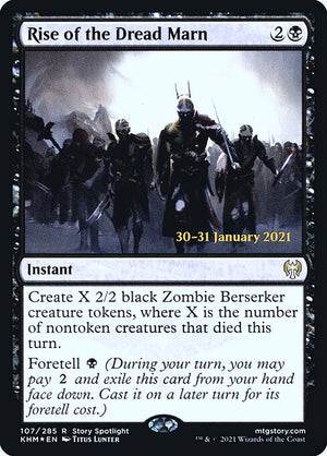 Rise of the Dread Marn (107s) [Kaldheim Promos]