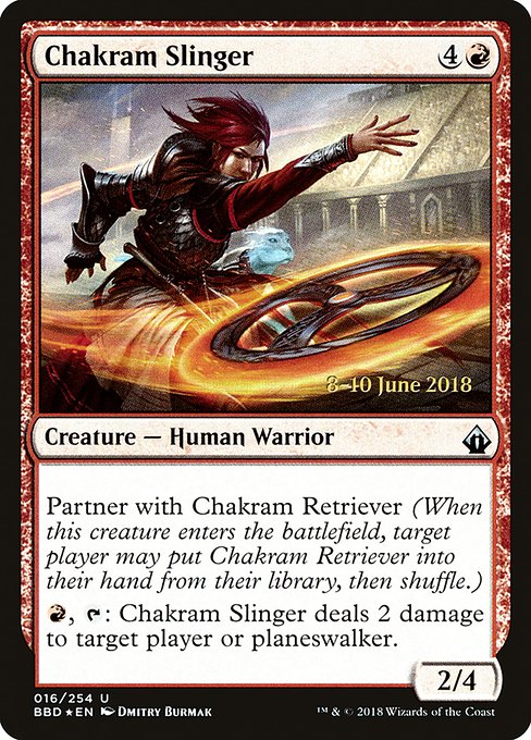 Chakram Slinger (16s) [Battlebond Promos]