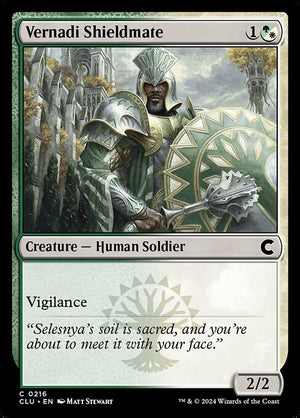 Vernadi Shieldmate (216) [Ravnica: Clue Edition]