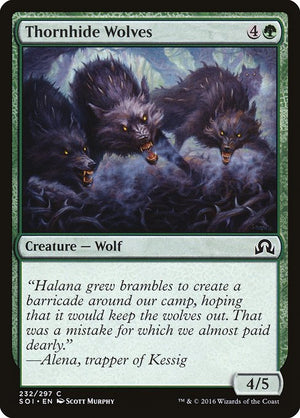 Thornhide Wolves (232) [Shadows over Innistrad]
