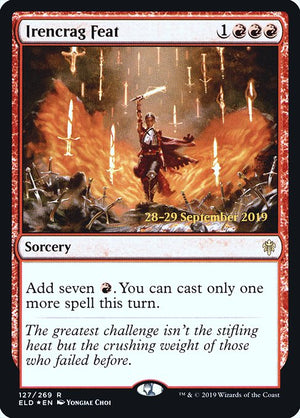 Irencrag Feat (127s) [Throne of Eldraine Promos]