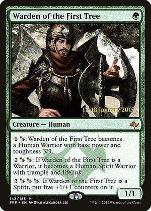 Warden of the First Tree (143s) [Fate Reforged Promos]