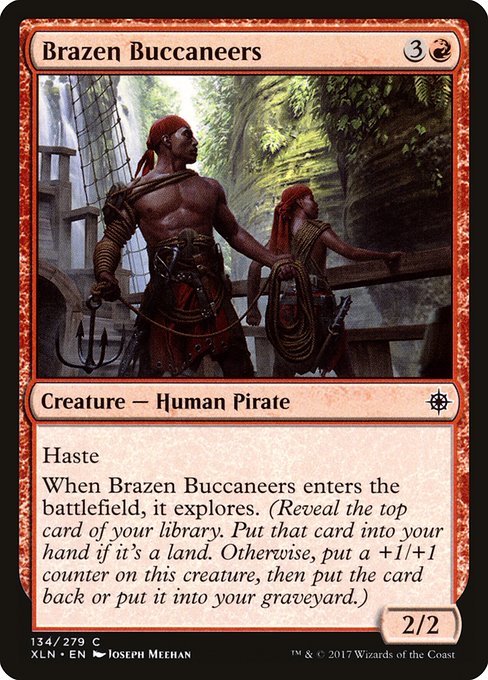Brazen Buccaneers (134) [Ixalan]