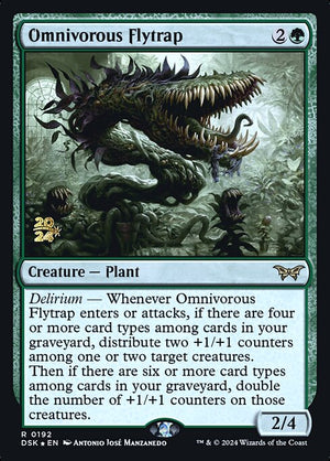 Omnivorous Flytrap (192s) [Duskmourn: House of Horror Promos]