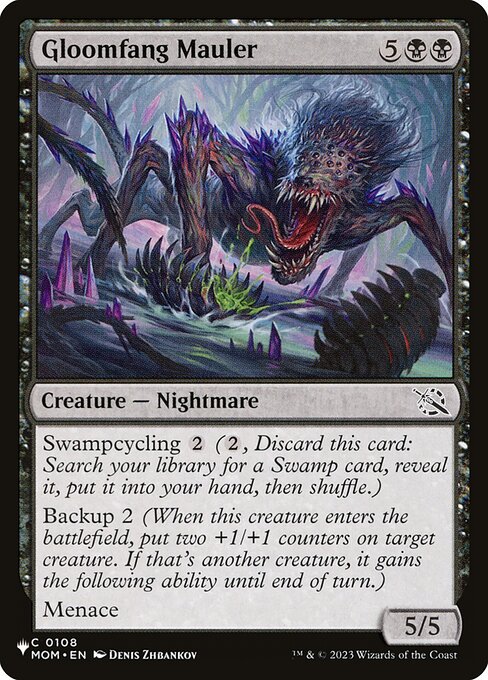 Gloomfang Mauler (MOM-108) [The List]