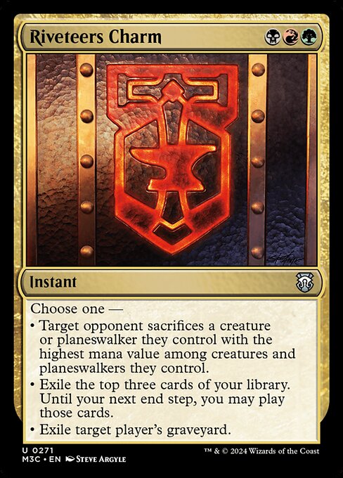 Riveteers Charm (271) [Modern Horizons 3 Commander]
