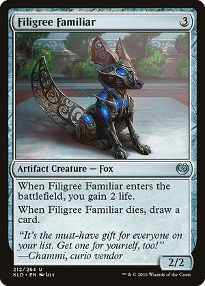 Filigree Familiar (212) [Kaladesh]