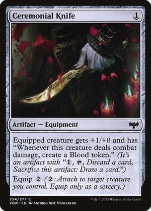 Ceremonial Knife (254) [Innistrad: Crimson Vow]