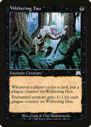 Withering Hex (181) [Onslaught]