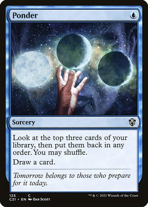 Ponder (125) [Commander 2021]