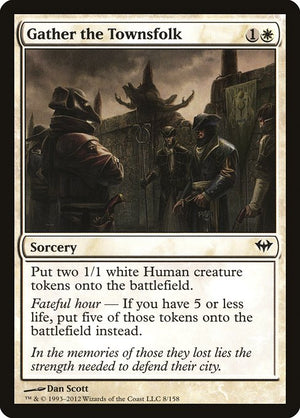 Gather the Townsfolk (8) [Dark Ascension]