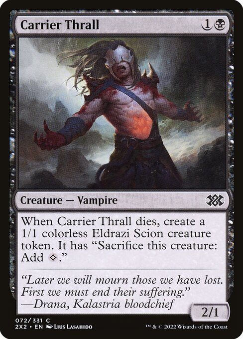 Carrier Thrall (72) [Double Masters 2022]