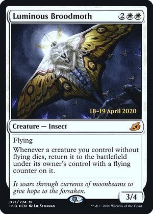 Luminous Broodmoth (21s) [Ikoria: Lair of Behemoths Promos]