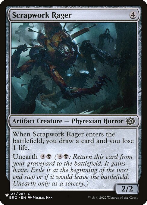 Scrapwork Rager (BRO-123) [The List]