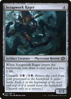 Scrapwork Rager (BRO-123) [The List]